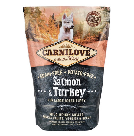 Carnilove Puppy Large Breed Salmon & Turkey 1,5 кг
